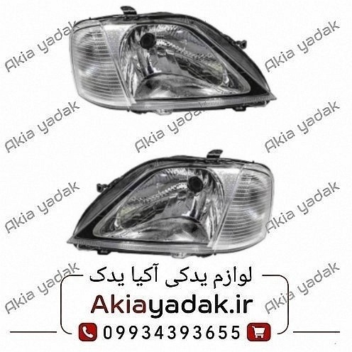 چراغ جلو چپ و راست موتور دار ال90 جفتی